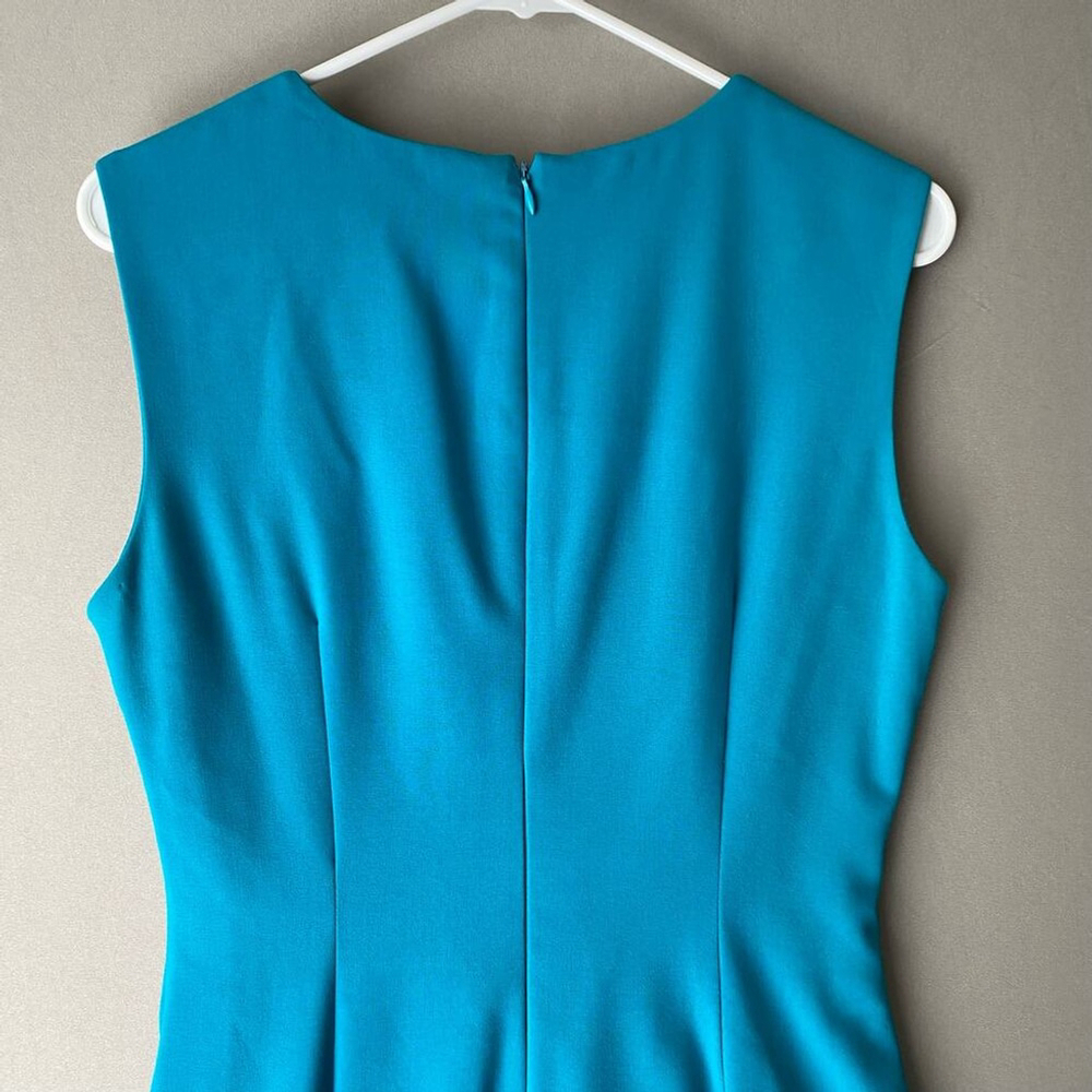 Calvin Klein sz‎ M work career ruched sheath dress - Picture 8 of 9